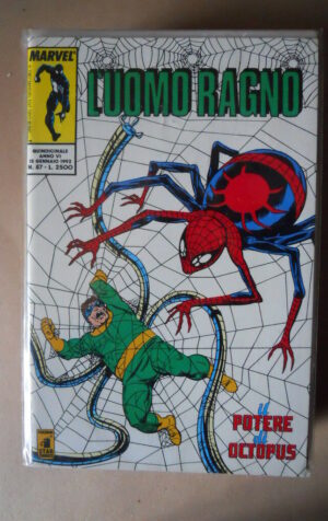 L' UOMO RAGNO #87 1992 Marvel Italia  [G108E]
