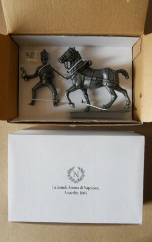 SOLDATINO IN PIOMBO ARMATA NAPOLEONE AUSTERLITZ 1805 COD.40-223187 [S2]