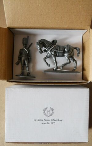 SOLDATINO IN PIOMBO ARMATA NAPOLEONE AUSTERLITZ 1805 COD.40-223186 [S2]