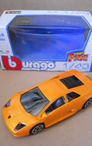 Lamborghini Murcielago Orange Modellino Bburago 1:43 Die Cast [MV15]