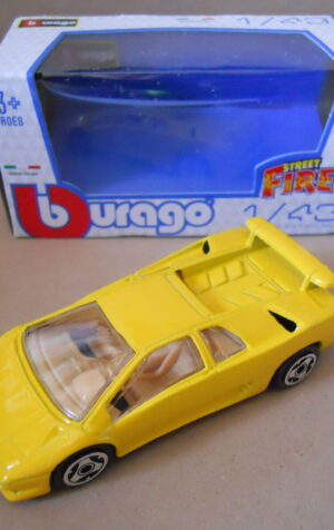 LamborghinI Diablo Giallo Modellino Bburago 1:43 Die Cast [MV15]