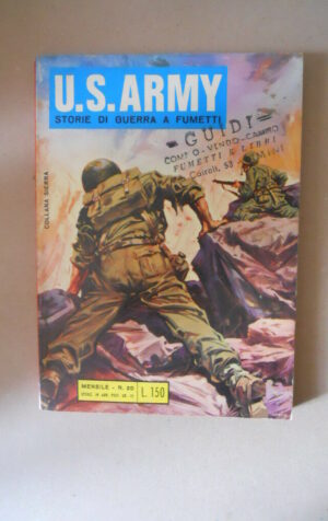 U.S. ARMY n?20 1970 fumetto Guerra ediz. Bianconi - G1   [G760G]