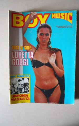 BOY MUSIC n?34 1981 Loretta Goggi Nikka Costa Phil Collins  [G81A]
