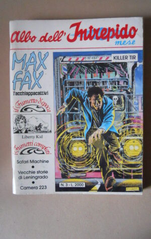MAX FAX Albo dell' Intrepido mese n°3 1990 [G81B]