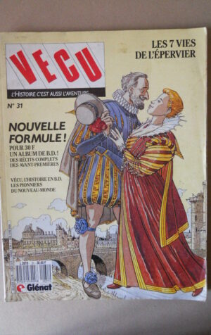 VECU L' Histoire C'est Aussi L'Aventure en BD n?31 1989 Glenat [M5]