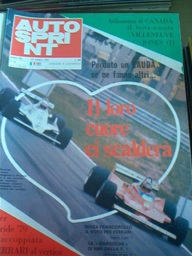 Autosprint 40 1979 Gp Canada Gilles Villeneuve