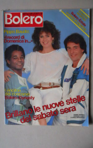 BOLERO n°1886 1983 Corinne Clery Sammy Bardot Vasco Rossi Milly Carlucci [VL16]