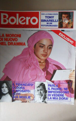 BOLERO n°1647 1978 Dora Moroni Poster Morandi Ornella Muti Leroy Gomez [VL19]
