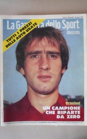Gazzetta Sport Illustrata 25 1979 Graziani campione che riparte da zero [G52C]
