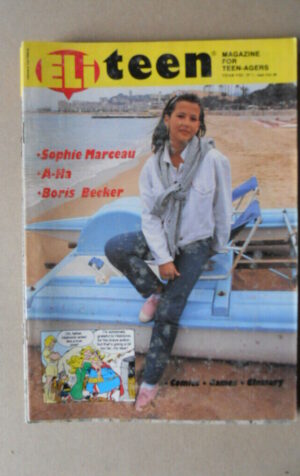 ELI TEEN Magazine n°1 1986 Sohie Marceau A-HA Boris Becker [VL18]