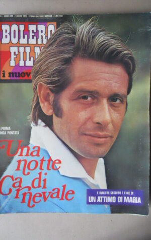 BOLERO FILM n°256 1971 - Una Lunga Notte di Carnevale [VL18]