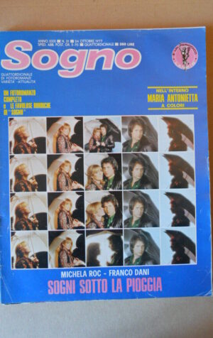 SOGNO n°21 1977 con FOTO MARIA ANTONIETTA Fotoromanzo edizioni Lancio  [VL30]