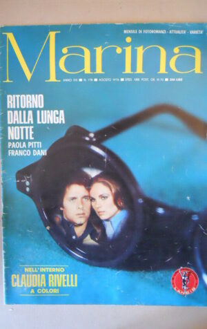 MARINA n°178 1976 con Poster Claudia Rivelli  Fotoromanzo edizioni Lancio [VL29]
