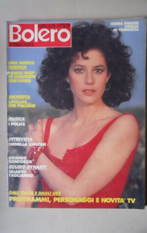 BOLERO 1928 1984 Debra Winger Ornella Vanoni Ornella Vanoni Banfi Lionello [VL16