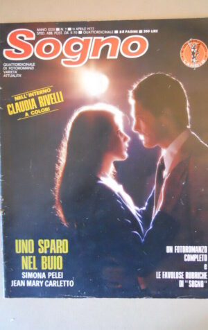 SOGNO n°7 1977 Fotoromanzo edizioni Lancio  [VL29]