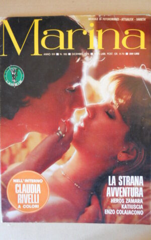MARINA n°182 1976 con Poster Claudia Rivelli  Fotoromanzo edizioni Lancio [VL29]