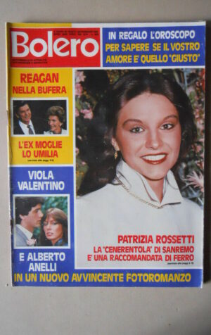 BOLERO n°1816-17 1982 Patrizia Rossetti + poster Maxi Marilyn Monroe [VL18]