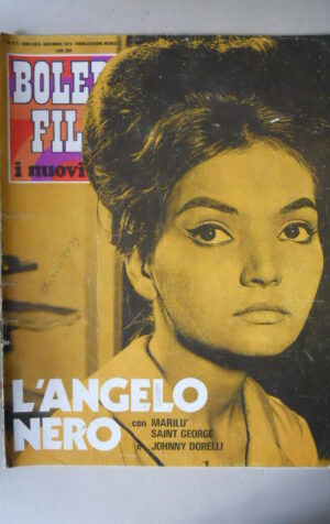 BOLERO FILM n°272 1972 L ' Angelo Nero [VL17]