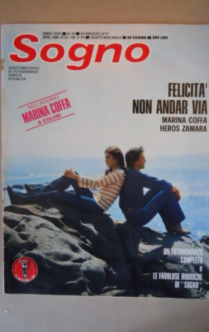 SOGNO n°10 1977  Fotoromanzo edizioni Lancio  [VL29]