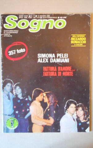 SOGNO n°11 1980 Fotoromanzo edizioni Lancio  [VL28]