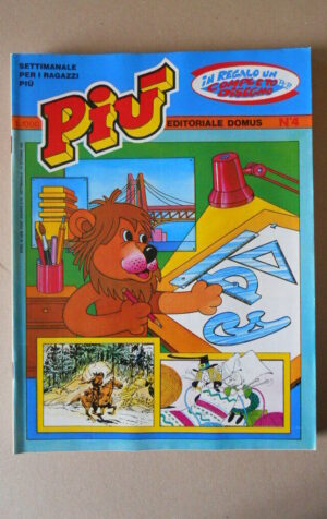 PIU e il suo Gioco n?4 1982 Ed. Domus  [D38]