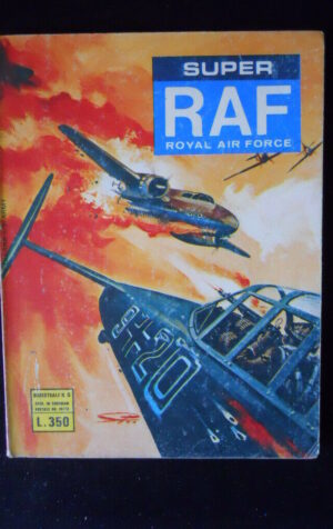 RAF Royal Air Force SUPER n°5 1976 edizione Bianconi [G872]