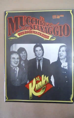 Mucchio Selvaggio n°40 1981 The Kinks Clash Robert Wyatt  [G872]