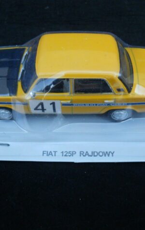 Legendary Cars FIAT 125 P Rally   1:43 Die Cast  [MV00]