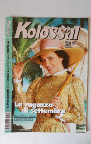 KOLOSSAL 349 1998 Rivista di Fotoromanzi edizione Lancio  [G81U]