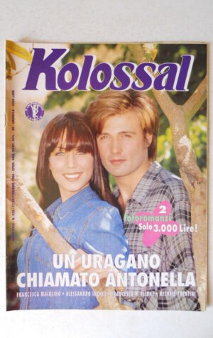 KOLOSSAL 322 1996 Rivista di Fotoromanzi edizione Lancio  [G81U]