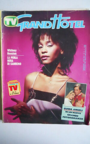 GRANDHOTEL n°9 1987 Whitney Houston Toto Cutugno Stefania Sandrelli  [js7]