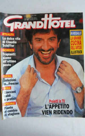 GRANDHOTEL 45 1994 Gigi Proietti Claudia Schiffer Fotormanzo Edoardo Palomo js7
