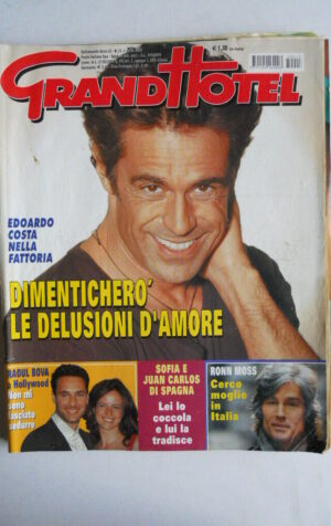 GRANDHOTEL n°13 2005 Edoardo Costa Raul Bova Ronn Moss Marco Masini  [js7]