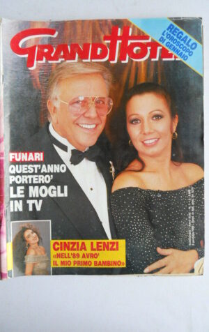 GRANDHOTEL n°1 1989 Nina Soldano Gianna Nannini Gaspare Zuzzurro [js7]
