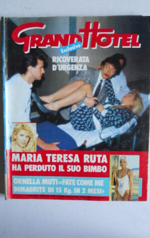 GRANDHOTEL n°17 1988 Ornella Muti Maria Teresa di Ruta Britt Ekland [js8]
