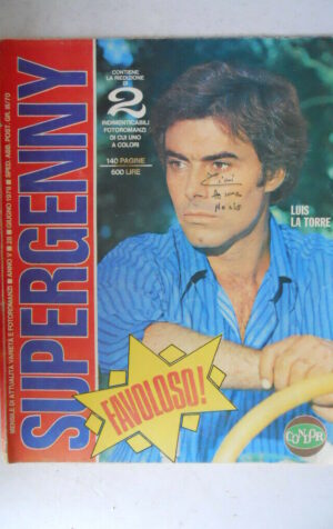 SUPERGENNY n°28 1979 Raccolta fotoromanzi Condor  [JS16]