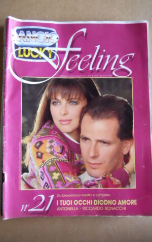 FEELING Suppl. LUCKY Fotoromanzo n°270 1990 ed. Lancio  [G580]