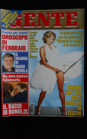 GENTE 5 1997 Simona Ventura Mario Merola Madonna Katia Svizzero [R2L]