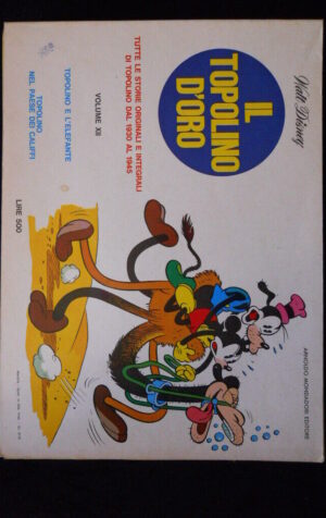TOPOLINO D'ORO Tutte le storie originali dal 1930 a 1945 volume XII Disney [D38]