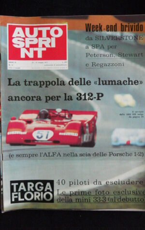 AUTOSPRINT n°19 1971 [AS1]