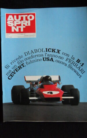 AUTOSPRINT n°40 1971 ICKX  [AS1]