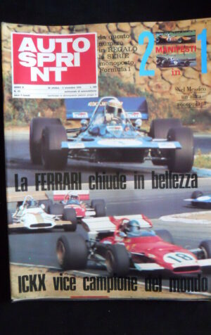 AUTOSPRINT n°43 1970 [AS1]