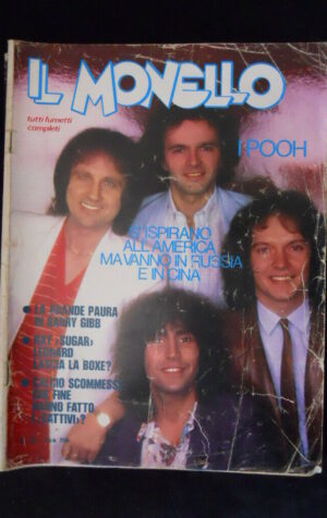MONELLO n°23 1981 I POOH Sylvester Stallone Gena Gass [G234]