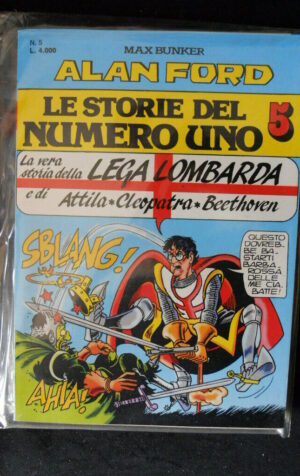 LE STORIE DEL NUMERO UNO n°5 Lega Lombarda ed. MBP RARO! [MV19E]