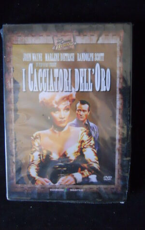 DVD Film I CACCIATORI DELL'ORO John Wayne Marlene Dietrich 1942  [DV15]