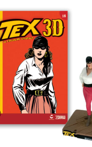 TEX 3D collezione SATANIA Statuina Figure 12 cm Nuovo Blisterato Bonelli [MZ]