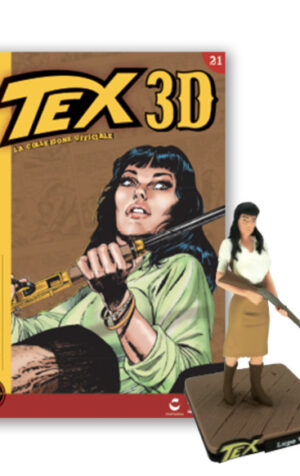 TEX 3D collezione LUPE VELASCO Statuina Figure 12 cm Nuovo Blisterato Bonelli