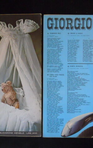 BOLERO FILM I Nuovi Albi 223 1968 La Culla vuota - Giorgio Gaber [JS10]