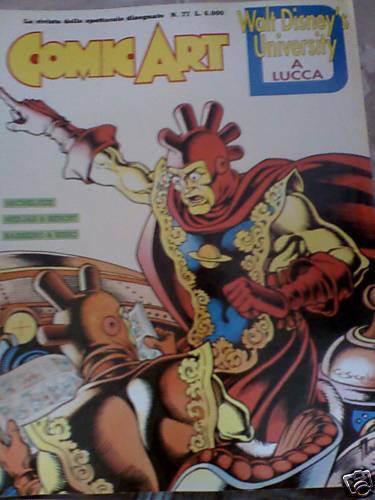 Comic Art n°77 1991 Copertina di Magnus Micheluzzi