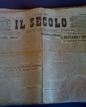 Il Secolo 23/12/1918 Austria unione con Germania